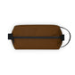 Brown Toiletry Bag - 7.5” x 4” 3.8” - Bags