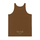 Brown Unisex Tank Top