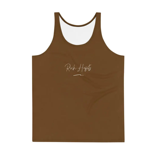 Brown Unisex Tank Top - XS