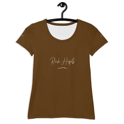 Brown Women’s Athletic T-shirt - XS