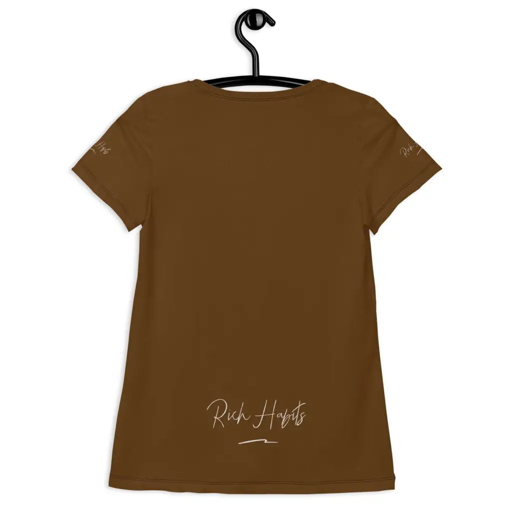 Brown Women’s Athletic T-shirt