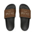 Brown Youth PU Slide Sandals - Black / Kid’s 13 - Shoes