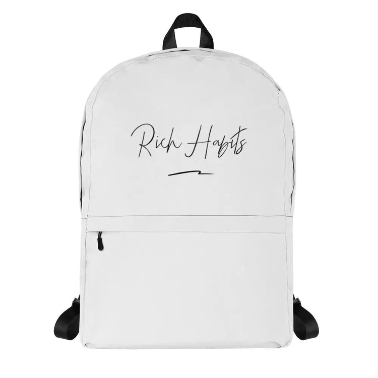 Classic White Backpack