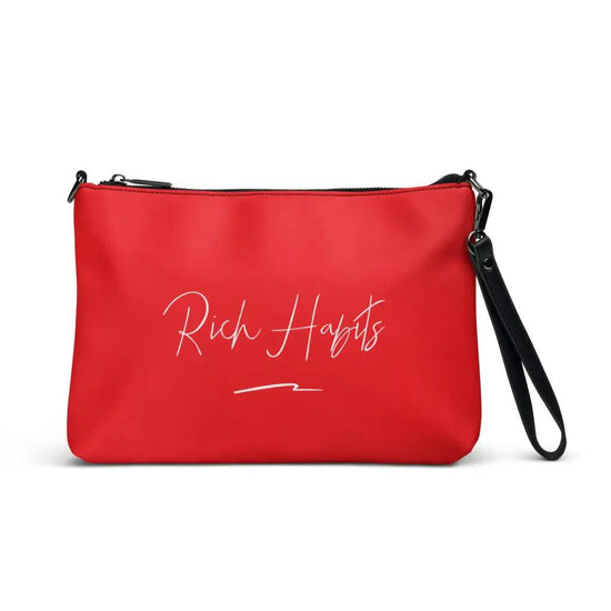 Red Crossbody bag - Black