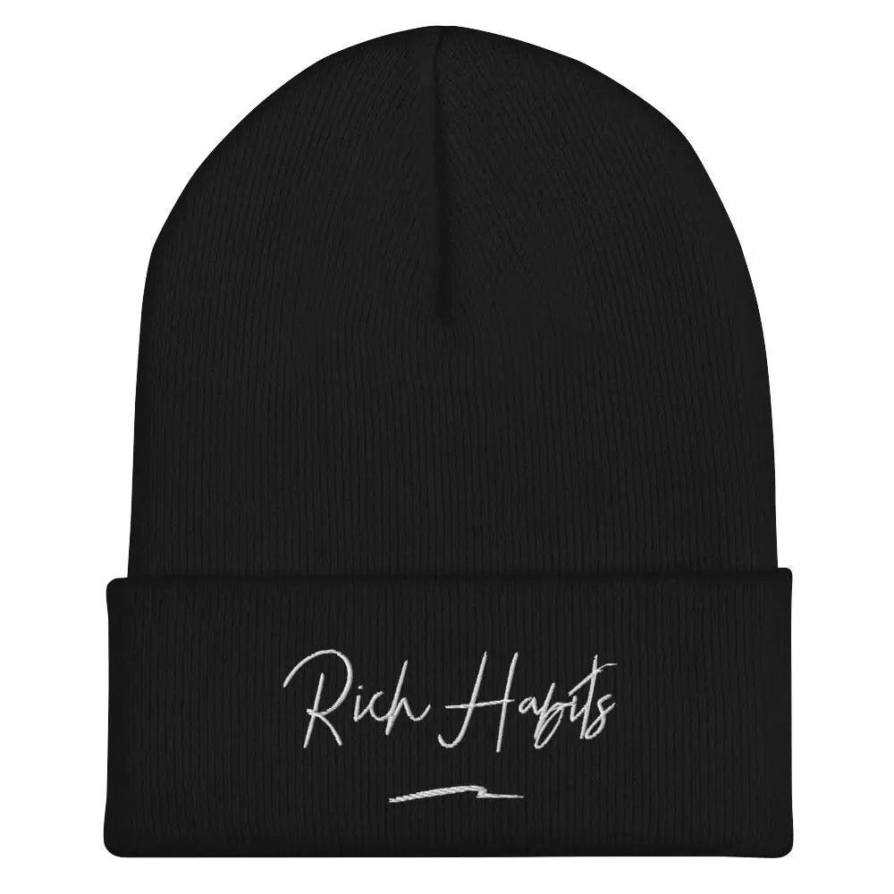 Cuffed Beanie - Black