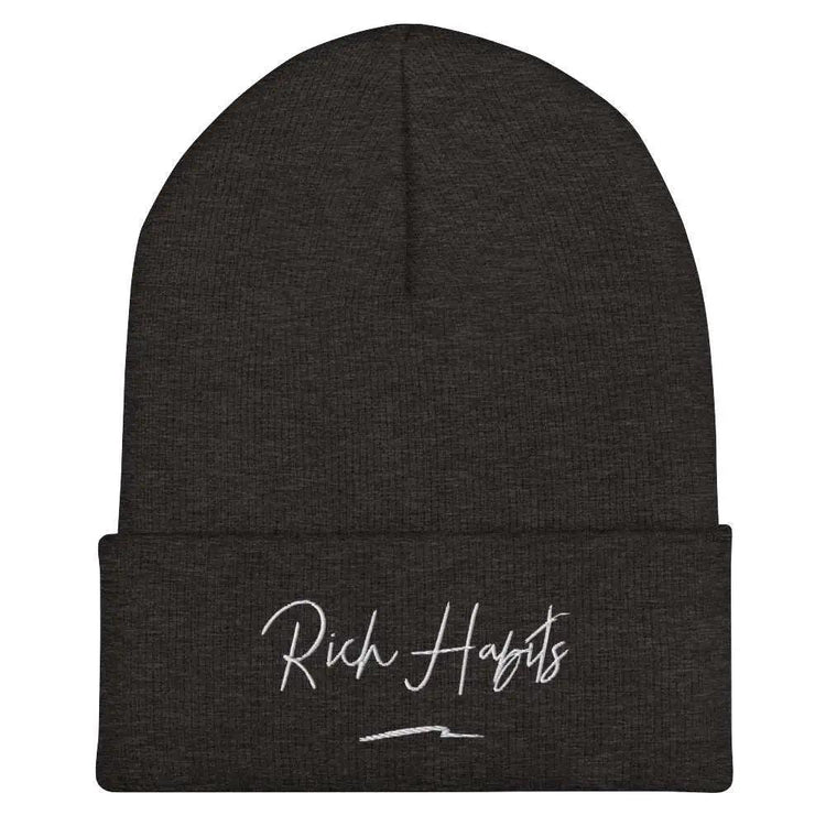 Cuffed Beanie - Dark Grey