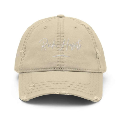 Distressed Dad Hat - Khaki