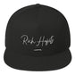 Flat Bill Cap - Black