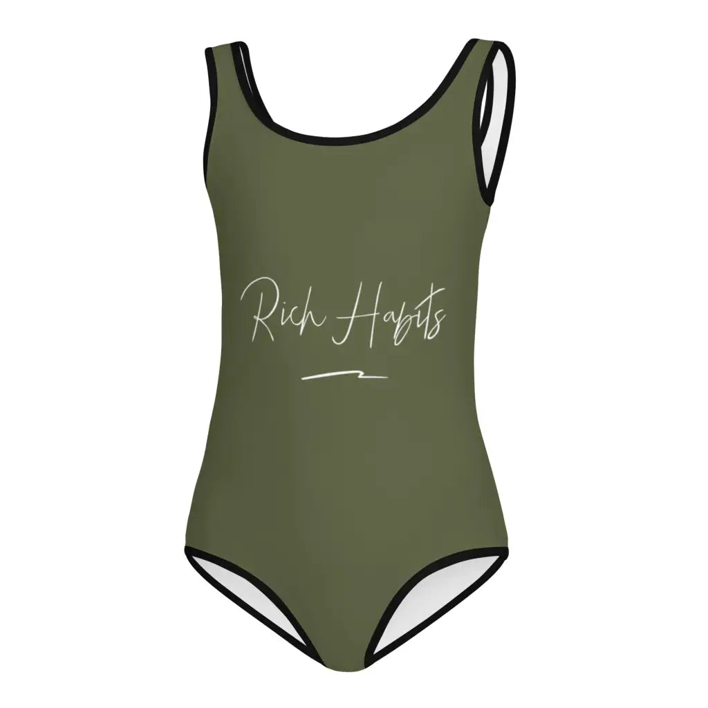 Green Kids Swimsuit - 2T