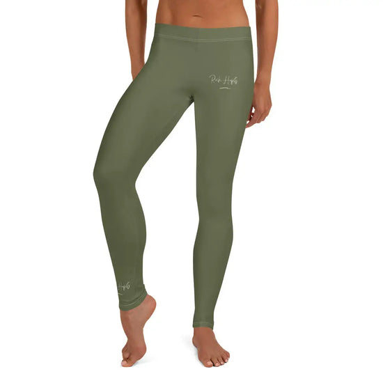 Green Leggings - XS