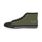 Green Men’s High Top Sneakers - Shoes