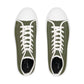 Green Men’s High Top Sneakers - Shoes