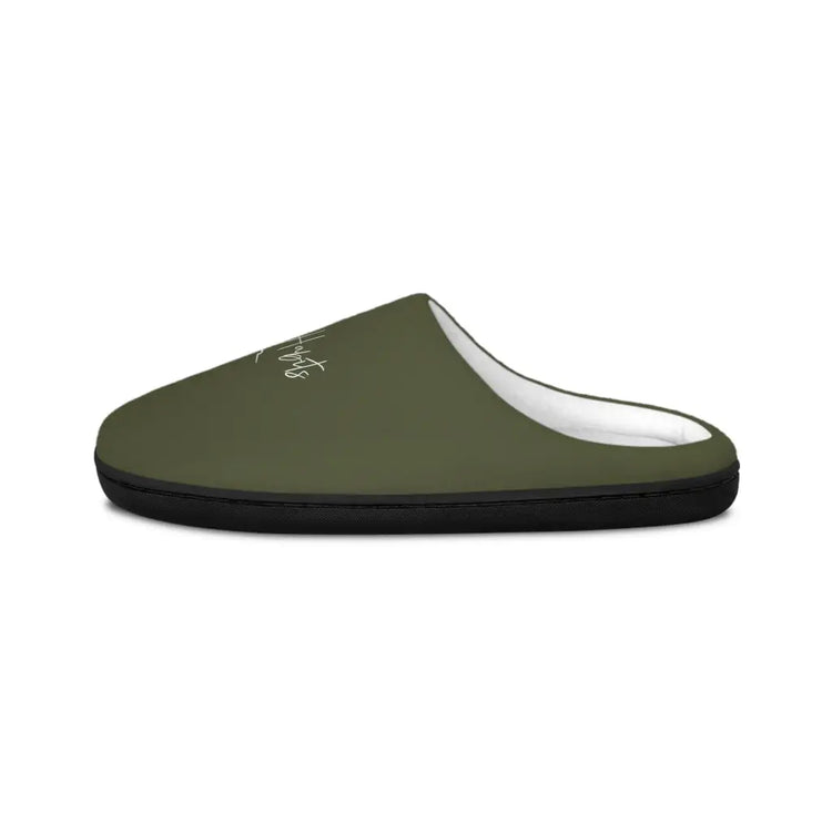 Green Men’s Indoor Slippers - Shoes