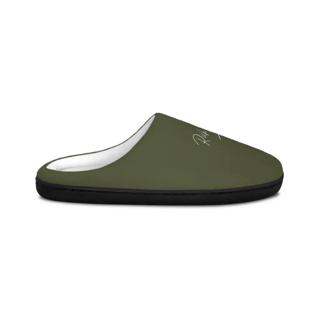 Green Men’s Indoor Slippers - Shoes