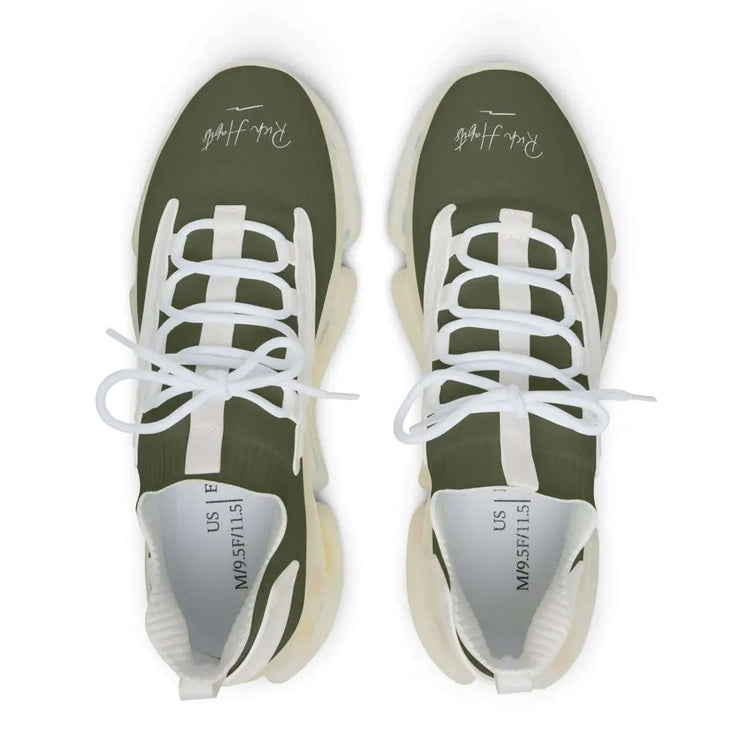 Green Men’s Mesh Sneakers - Shoes