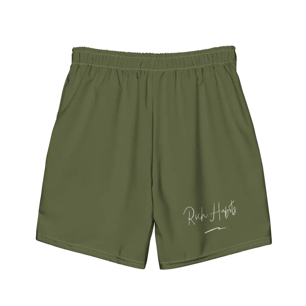 Green Men’s swim trunks