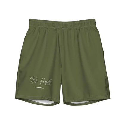 Green Men’s swim trunks - 2XS