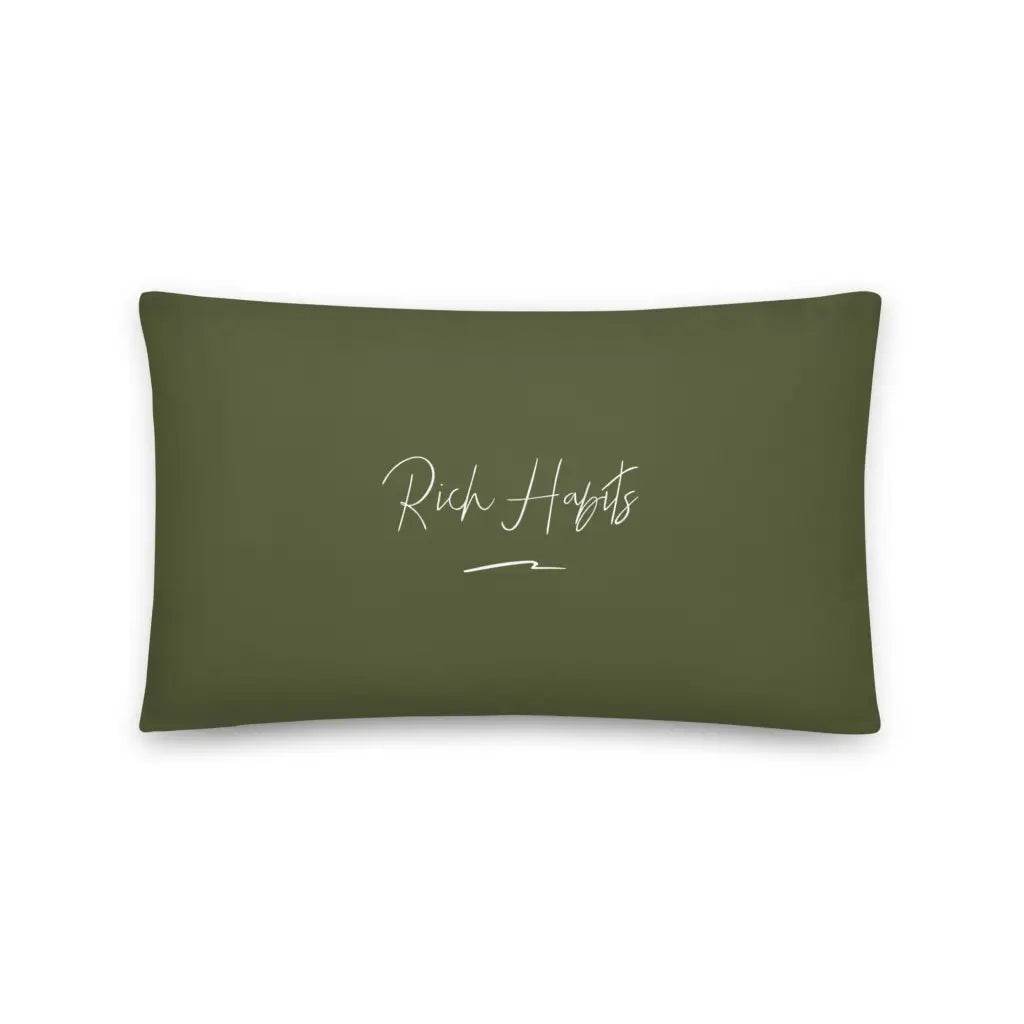 Green Pillow