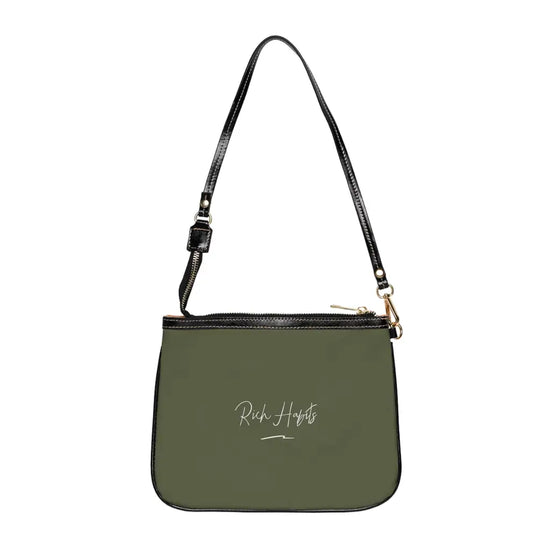 Green Small Shoulder Bag - 10 × 8 / Black - Bags