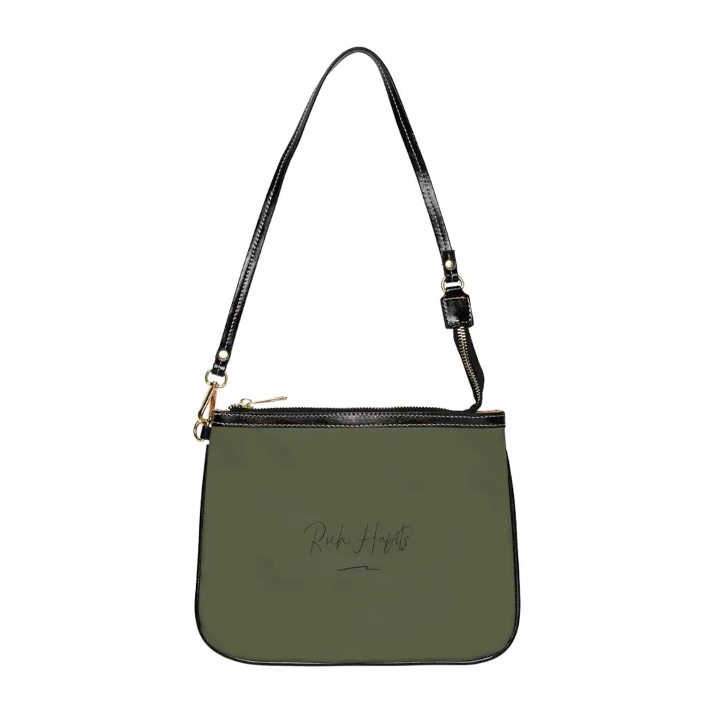 Green Small Shoulder Bag - 10 × 8 / Black - Bags