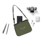 Green Small Shoulder Bag - 10 × 8 / Black - Bags