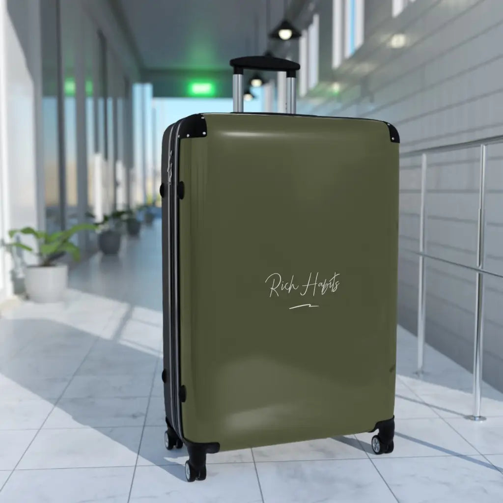 Green Suitcase - Bags