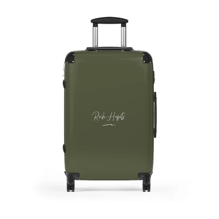 Green Suitcase - Medium / Black - Bags