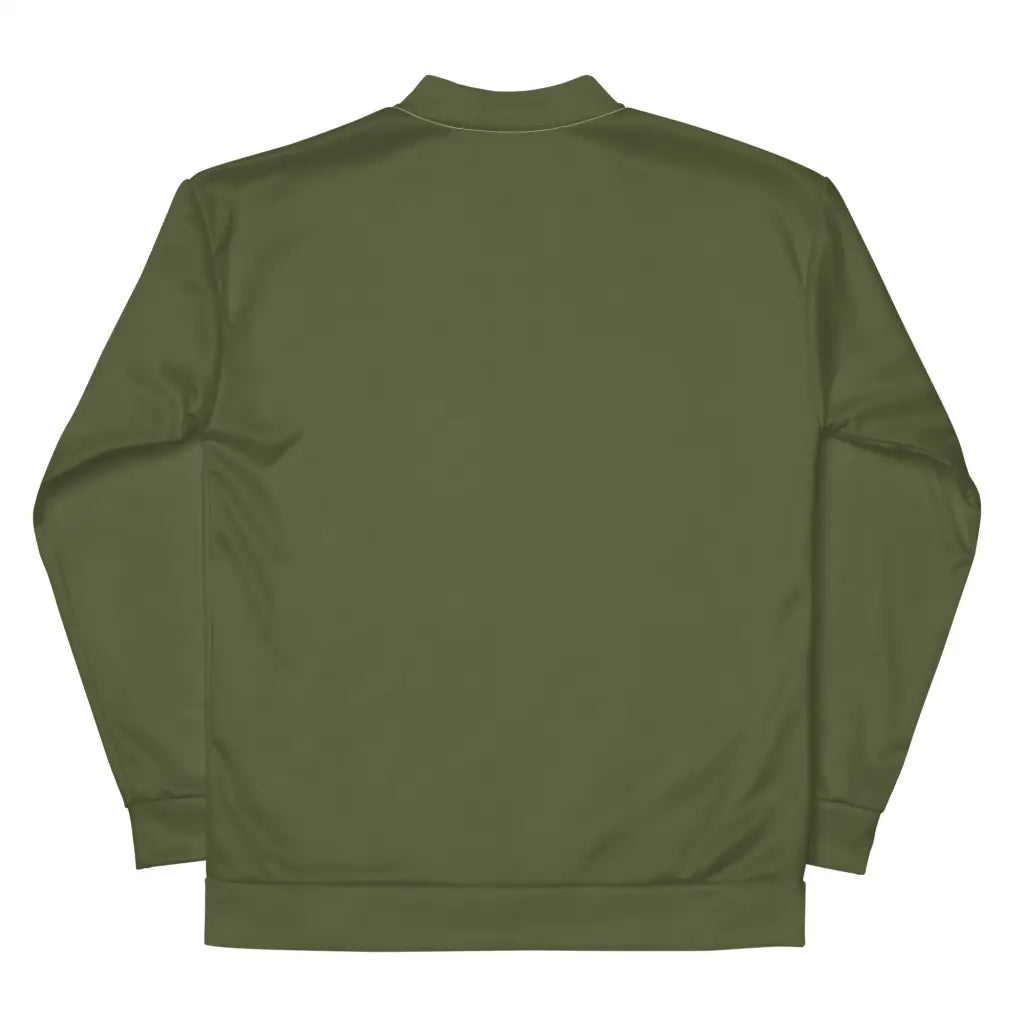 Green Unisex Bomber Jacket