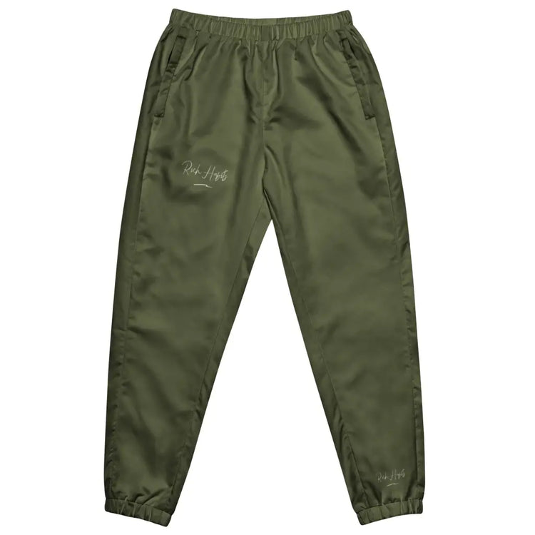 Green Unisex track pants - Black / XS