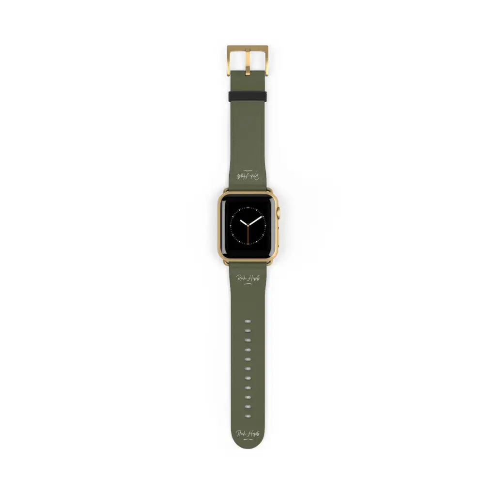 Green Watch Band - 38 - 41 mm / Gold Matte - Accessories