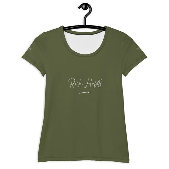 Green Women’s Athletic T-shirt - XS