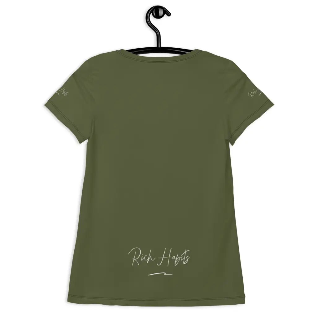 Green Women’s Athletic T-shirt