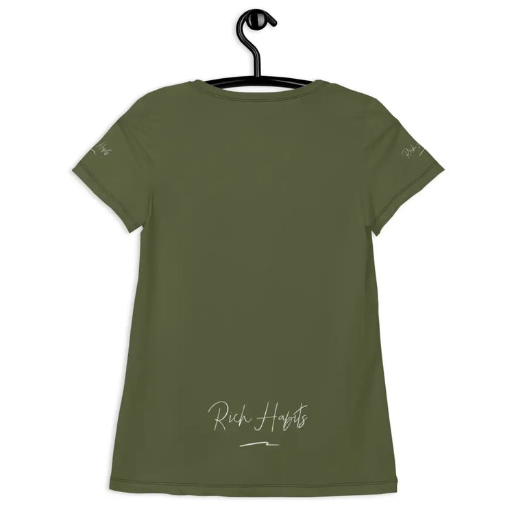 Green Women’s Athletic T-shirt