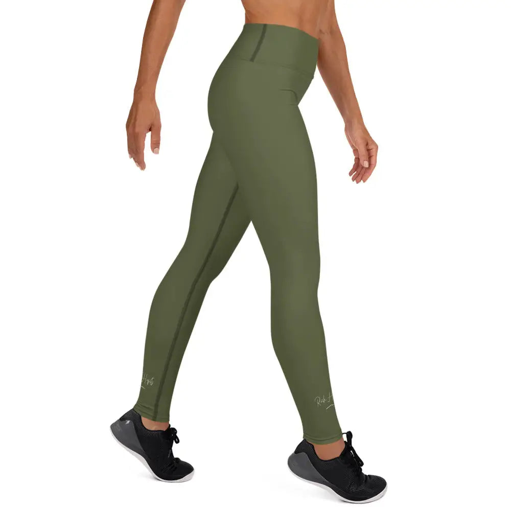 Green Yoga Leggings