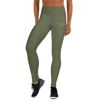 Green Yoga Leggings - XS