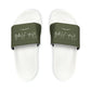 Green Youth PU Slide Sandals - White / Kid’s 13 - Shoes