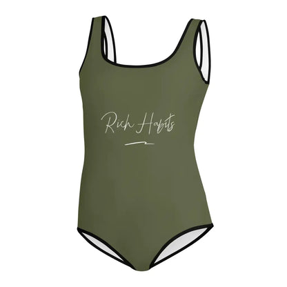 Green Youth Swimsuit - 8