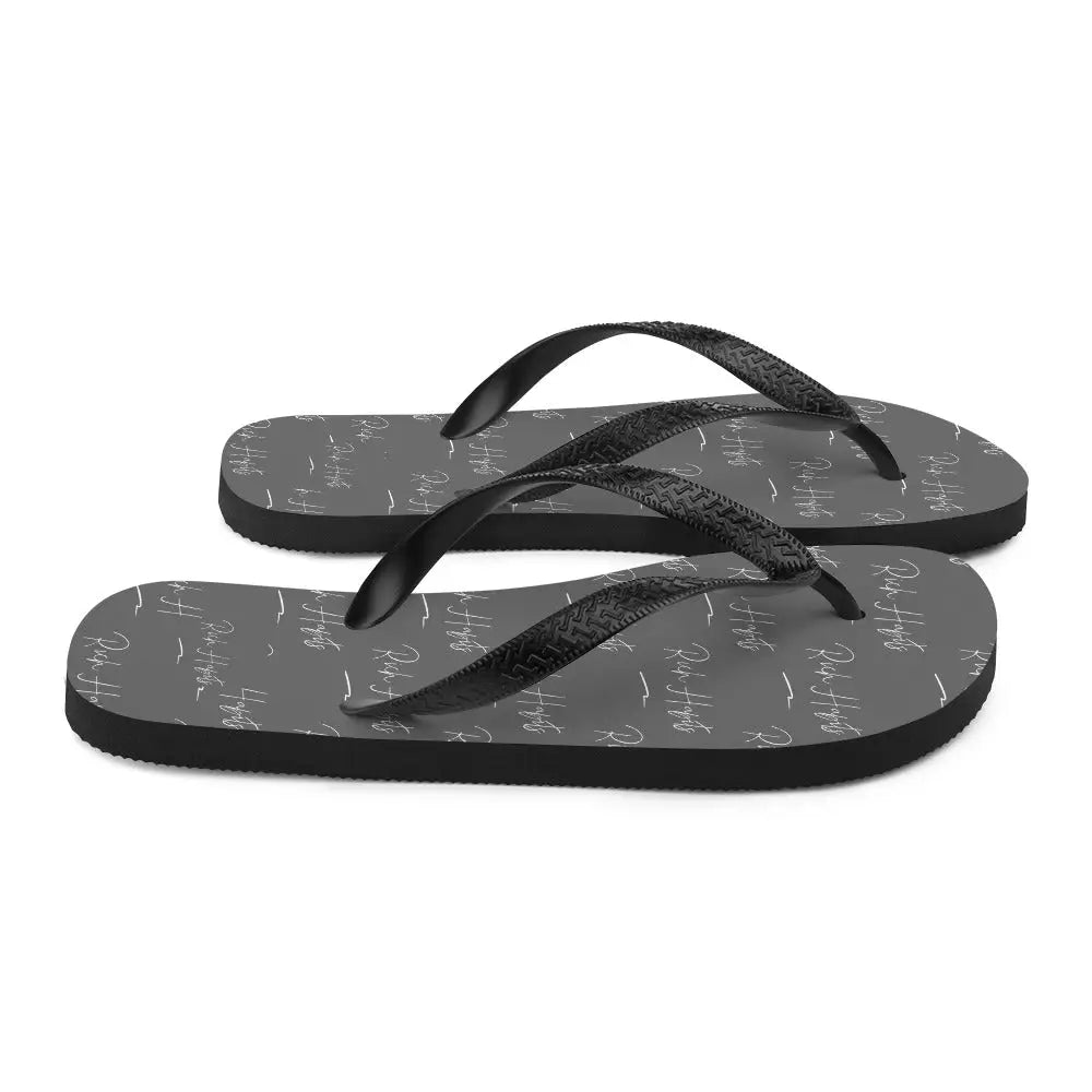 Grey Flip-Flops