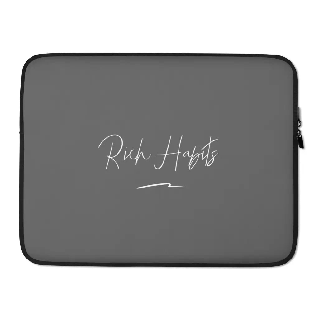 Grey Laptop Sleeve - 15″