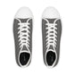 Grey Men’s High Top Sneakers - Shoes