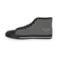 Grey Men’s High Top Sneakers - Shoes