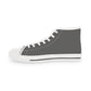 Grey Men’s High Top Sneakers - Shoes