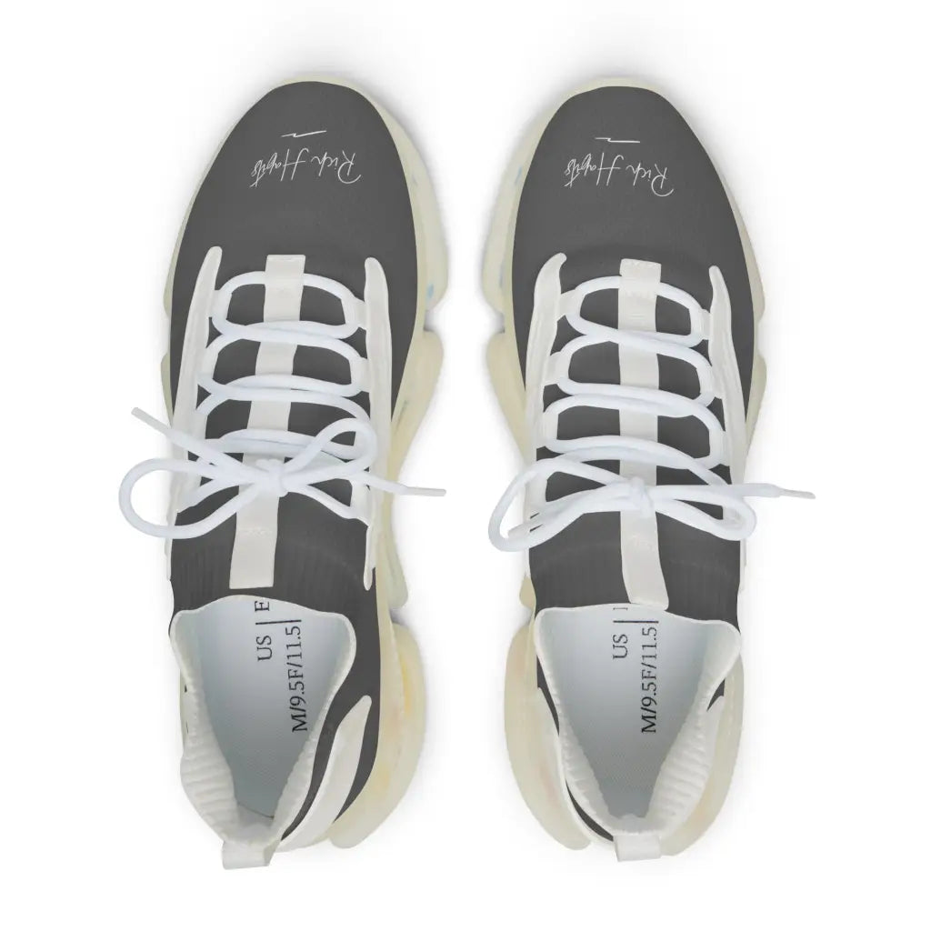 Grey Men’s Mesh Sneakers - Shoes