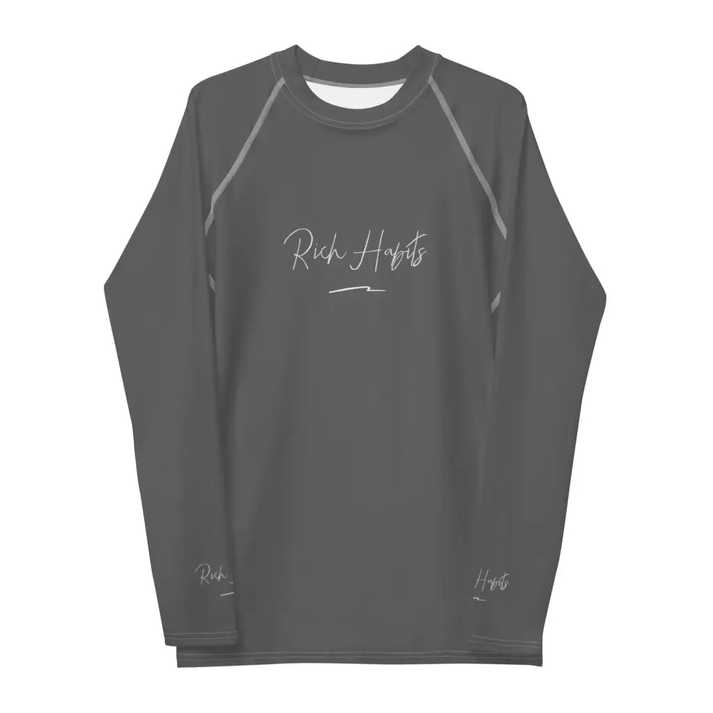 Grey Men’s Rash Guard - XS