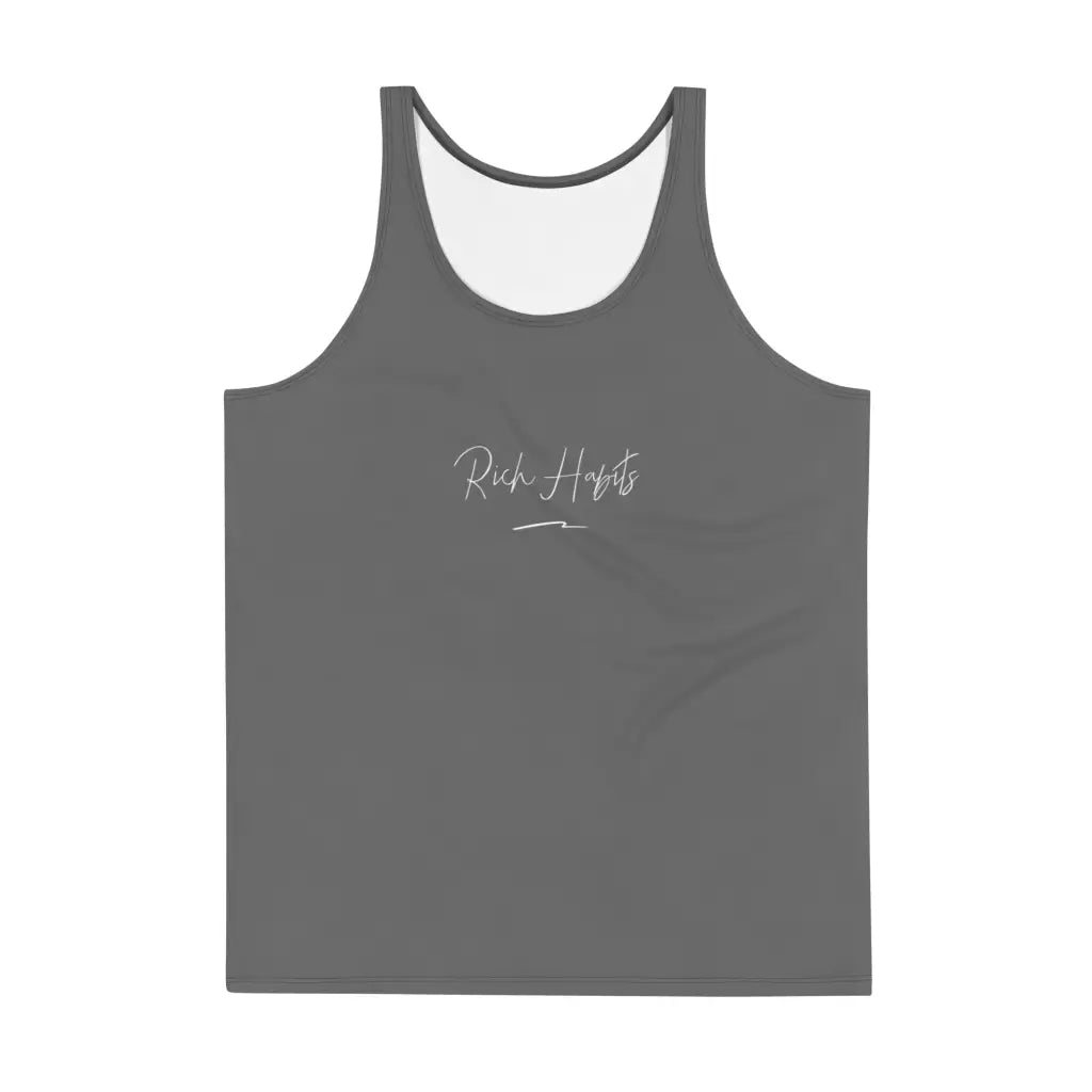 Grey Unisex Tank Top - XS