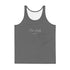 Grey Unisex Tank Top - XS