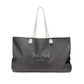 Grey Weekender Bag - 24 × 13 - Bags