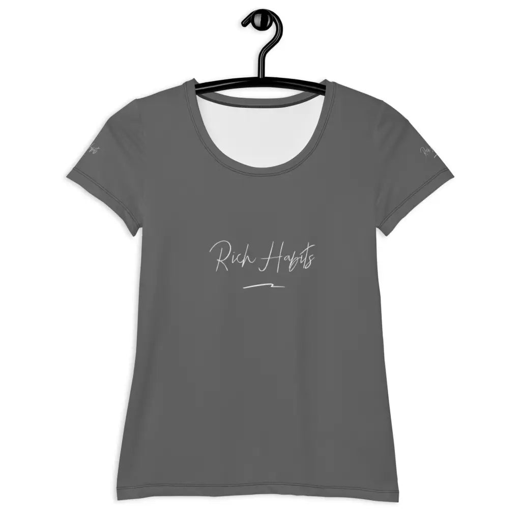 Grey Women’s Athletic T-shirt - XS