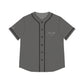 Grey Women’s Baseball Jersey - S / Black - All Over Prints