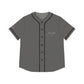 Grey Women’s Baseball Jersey - XL / Black - All Over Prints